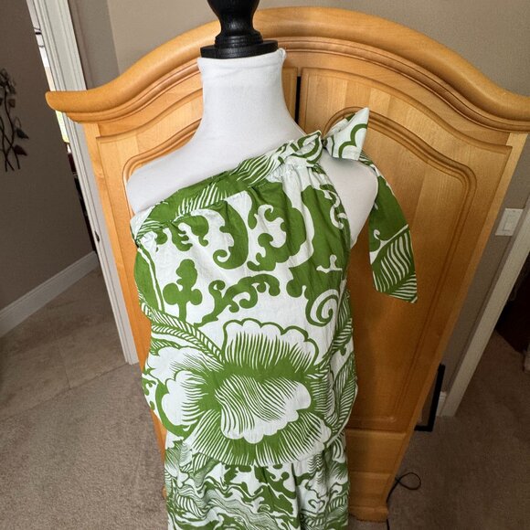 NWT Velvet by Graham and Spencer NWT Sz XL Juliana Skirt and Top in Green Floral - Picture 4 of 16